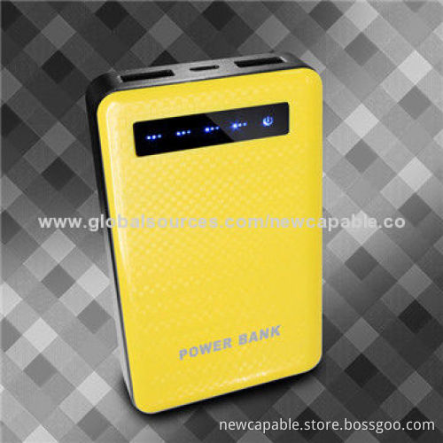 2A input power bank, dual outputNew